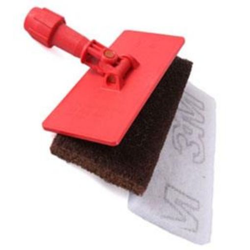 Picture of 3M™ Doodlebug™ Floor Accessory Kit - (Floor Tool, Brown Pad, White Pad)