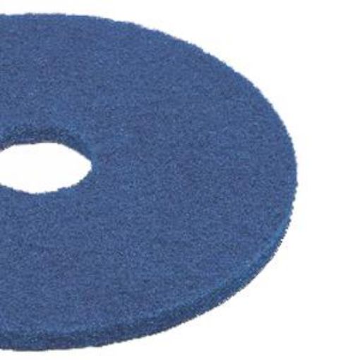 Picture of 38cm/ 15" Contract Floor Pads - Blue Light Clean 