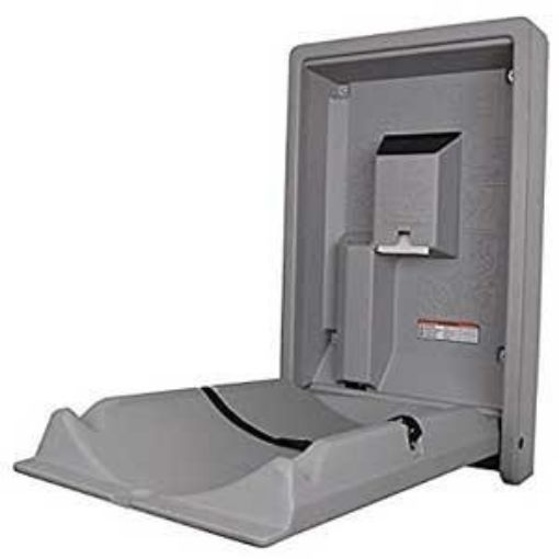 Picture of Baby Changing Unit - Vertical Grey