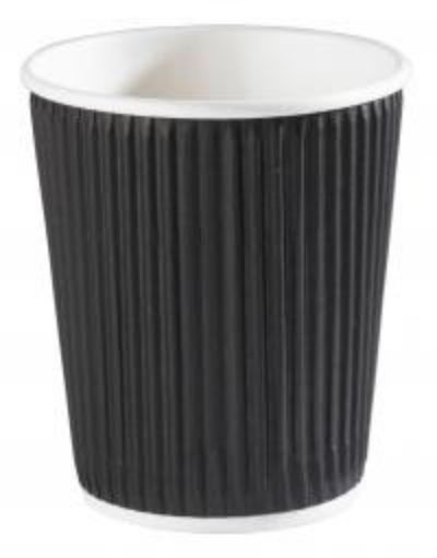 Picture of x500 8oz Hot Ripple Cup - Black