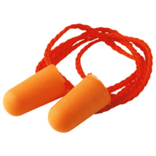 Picture of x100pr 3M 1110 Corded Comfort Foam Ear Plugs 36dB SNR