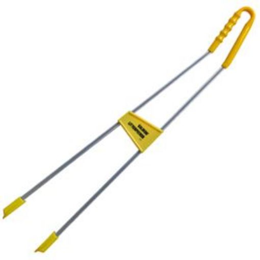 Picture of 89cm Angled Grip Sprung Litter Picker - Yellow