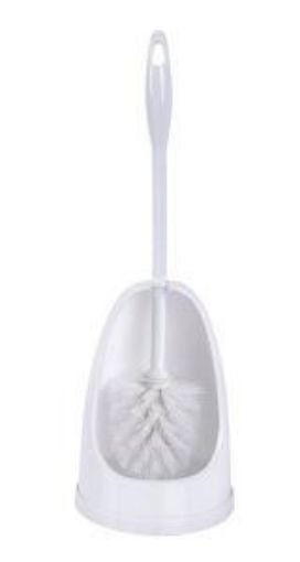 Picture of 36cm/ 14" Economy Toilet Brush & Semi Enclosed Holder 
