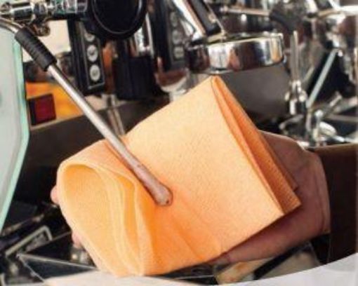 Picture of x10 Chicoppe Coffee Towels 43x32cm - Orange 