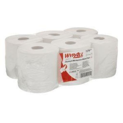 Picture of 7278 WypAll® L20 Cleaning Maintenance C/Feed Rolls 6x152m - WHITE