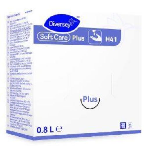 Picture of 6x800ml Soft Care Plus Antibac Hand Soap H41
