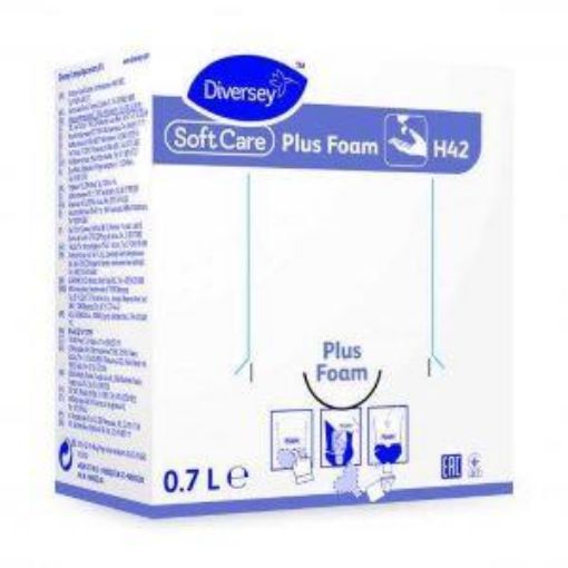 Picture of 6x700ml Soft Care Plus Antibac Foam Hand Soap H42