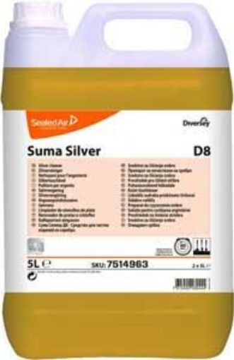 Picture of 2x5lt D8 Suma Silver - Silver Cleaner