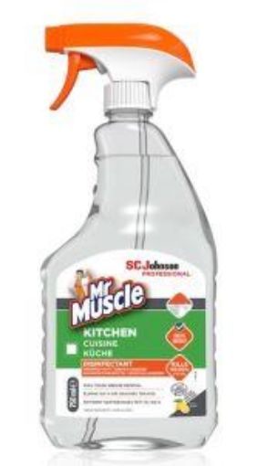 Picture of 6x750ml Mr Muscle Kitchen Cleaner 99.99% Bacteria / Virus kill incl. SARS-COV-2