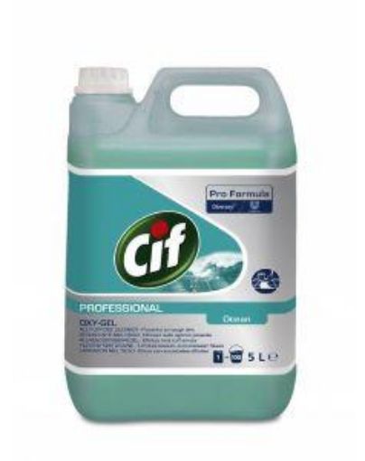 Picture of 2x5lt Cif Pro Formula Oxygel Ocean All Purpose Cleaner 