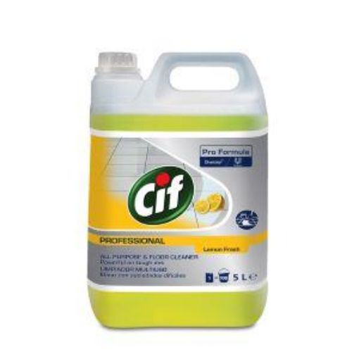 Picture of 2x5lt Cif Pro Formula All Purpose Cleaner Lemon 