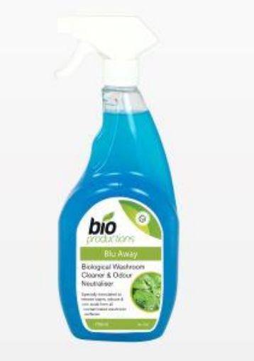 Picture of 6x750ml Blu Away Bio Washroom Cleaner & Odour Neutraliser