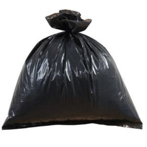 Picture of x200 Black Sacks on Rolls XHDuty 18x29x38" CHSA 20kg 457x737x965mm
