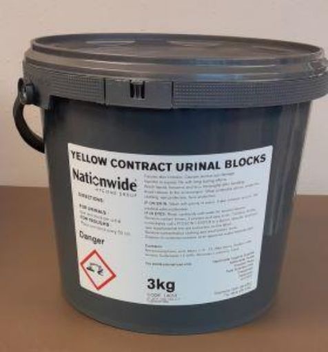 Picture of Nationwide urinal Channel Blocks Nonp DBC - Yellow