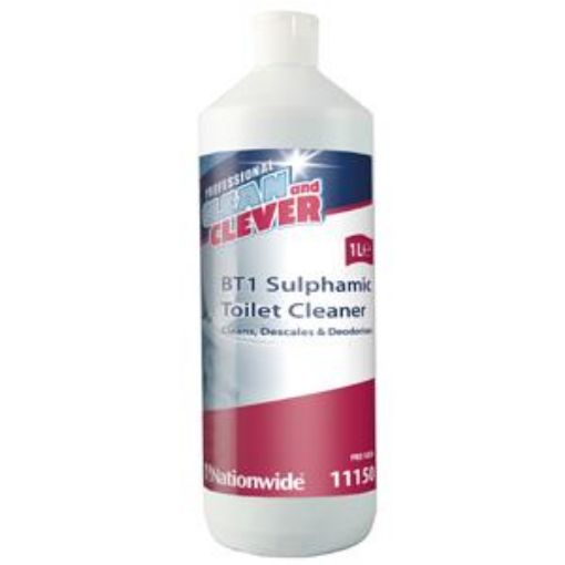Picture of Clean & Clever BT1 Sulphamic Toilet Cleaner (1lt)