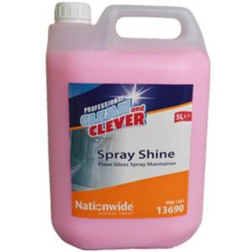 Picture of 2x5lt Clean & Clever Spray Shine Floor Maintainer (5lt)