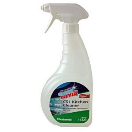 Picture of Clean & Clever CS1 Kitchen Sanitiser Cleaner Degreaser (750ml)