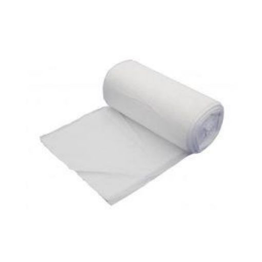 Picture of x500 White Pedal Bin Liner Rolled 11x17x17"-  279x430x430mm