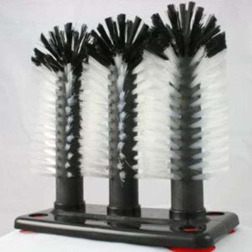 Picture of Glasswash Hedgehog 3 Brushes