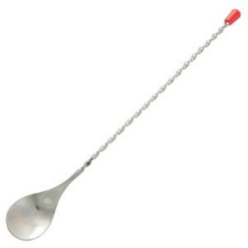 Picture of 11" Twisted Cocktail Mixing Spoon - Stainless Steel