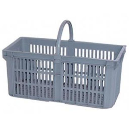 Picture of Glass Collecting Basket Large - Grey 