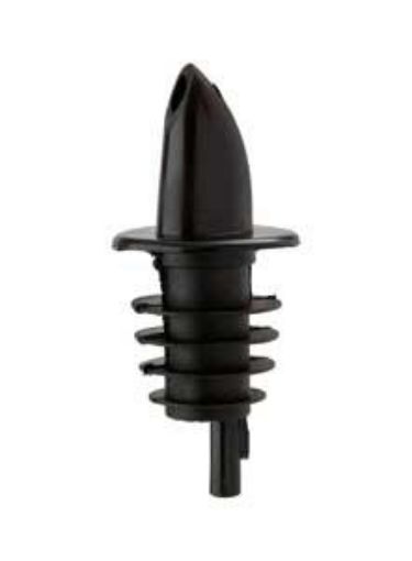 Picture of x10 Short Freeflow Pourer Plastic - Black 