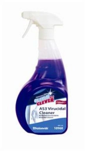 Picture of 6x750ml Clean & Clever AS3 Virucidal Cleaner RTU