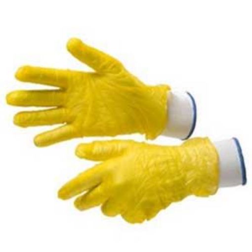Picture of Vinyl Gloves - Yellow Small