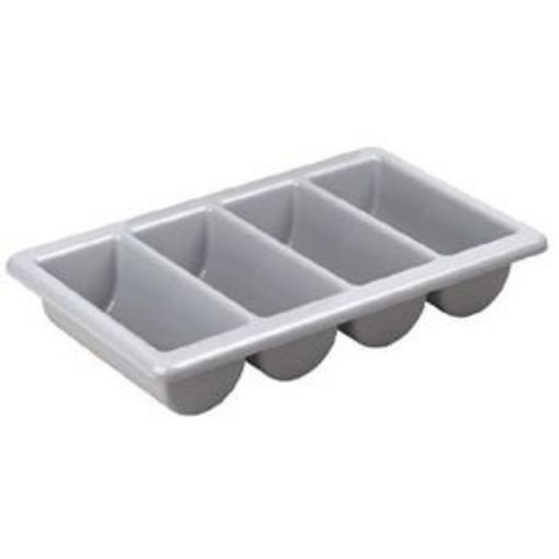 Picture of Cutlery Tray 4 Compartment - Grey 