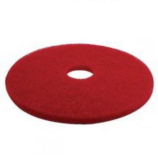 Picture of 43cm/ 17" Scotch-Brite™ Premium Floor Pads - Red Spray Cleaning