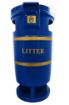 Picture of 94lt Squire Plastic Litter Bin - Blue
