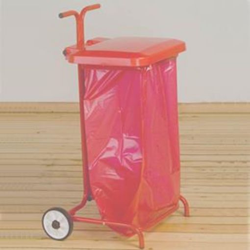 Picture of STIK Semi Mobile Sack Holder - Red