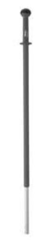 Picture of 1.8m Top Adjustable Aluminium Telescopic Mop Frame Handle - Grey