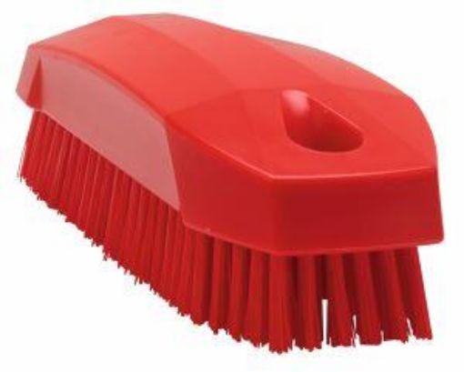 Picture of 13cm Vikan Nail Brush - Red