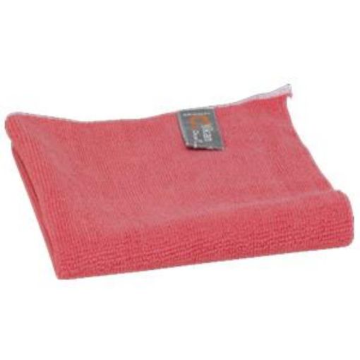 Picture of x5 32cm Vikan Original Microfibre Cloth - Red