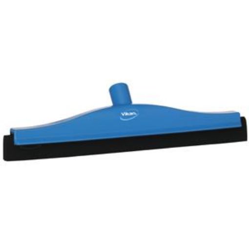 Picture of 40cm Vikan Floor Squeegee & Replacement Foam Cassette - Blue