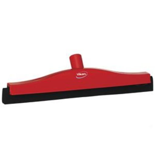 Picture of 40cm Vikan Floor Squeegee & Replacement Foam Cassette - Red