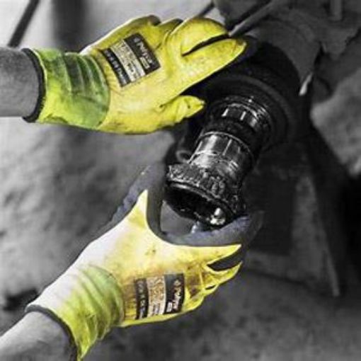 Picture of Grip It Oil Therm Nitrile Hi Vis - Yellow Extra Large (11)