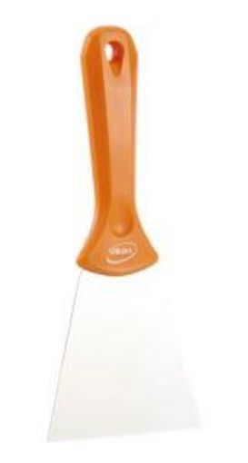 Picture of 10cm Vikan Hand Scraper Stainless Steel - Orange