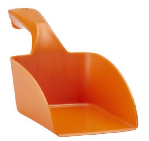 Picture of 1lt Shatterproof Poly Scoop 35x10cm - Orange