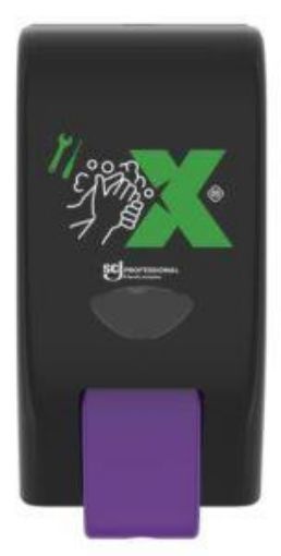 Picture of 3.25lt Cleanse Heavy GFX Hand Soap Dispenser - Black/Purple 