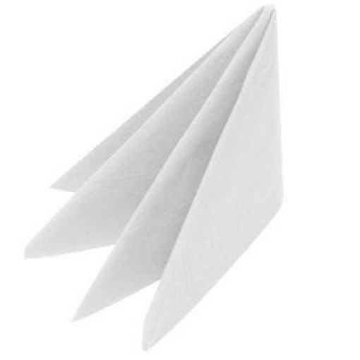 Picture of (2000) 40cm 2ply Napkins 4 Fold - White
32990