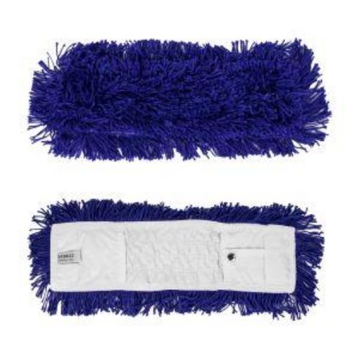 Picture of 40cm/ 16" Synthetic Floor Duster Head - Blue