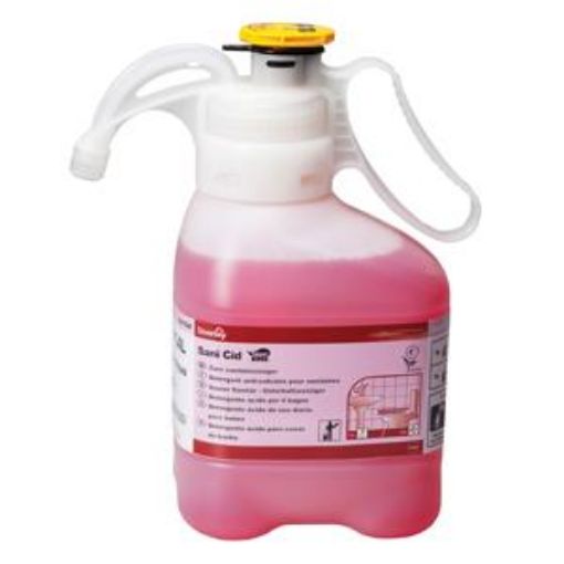 Picture of 1.4lt TASKI Sani Cid Pur Eco SMARTDOSE Acidic Washroom Cleaner Conc. - 280 trigers,100 buckets