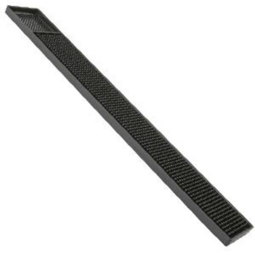Picture of Dimpled Rubber Bar Mat - 61x8cm - Black