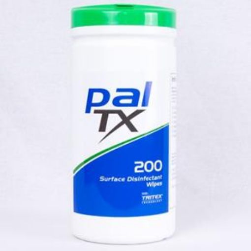 Picture of Pal TX Surface Disinfectant Wipes - tub of 200