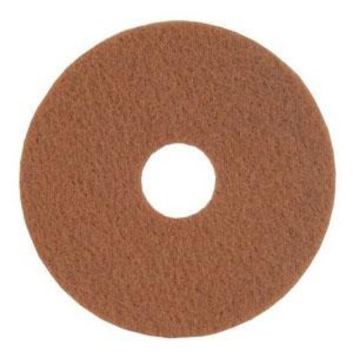 Picture of 38cm/ 15" Contract Floor Pads Tan - Buffing