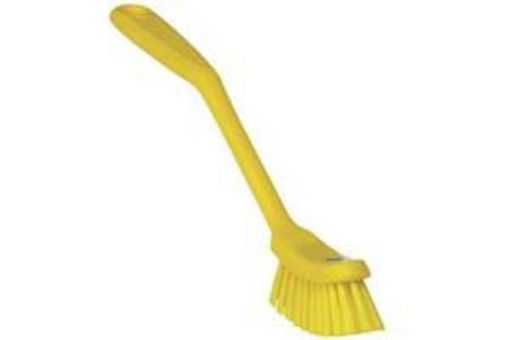 Picture of 29cm/ 10.25" Vikan Medium Dish Brush - Yellow