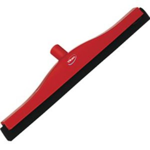 Picture of 50cm Vikan Floor Squeegee & Replacement Foam Cassette - Red