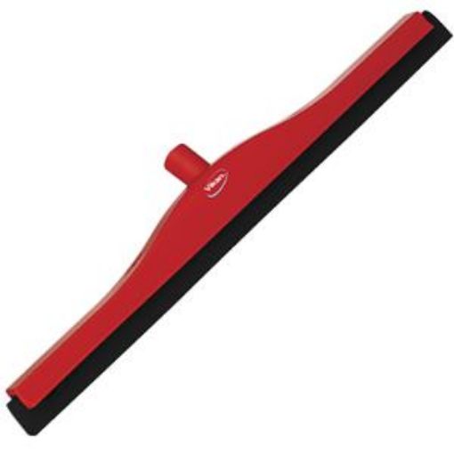 Picture of 60cm Vikan Floor Squeegee & Replacement Foam Cassette - Red